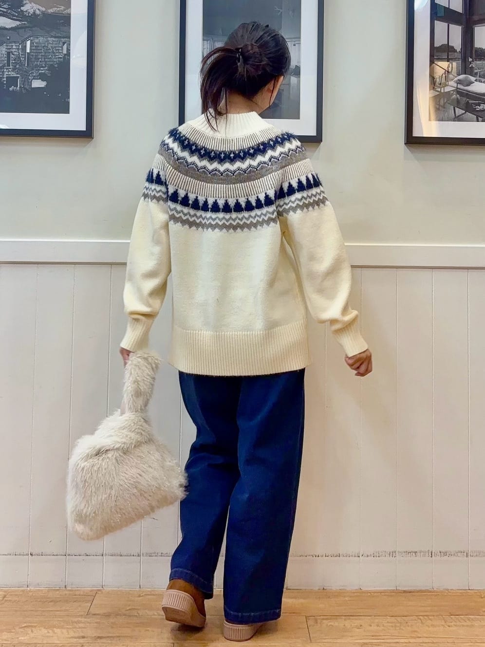 ゆうさんの「SHOO･LA･RUE｜【撥水/あったか】たっぷり着られる 中綿モンスターショートコート」を使ったコーディネート
