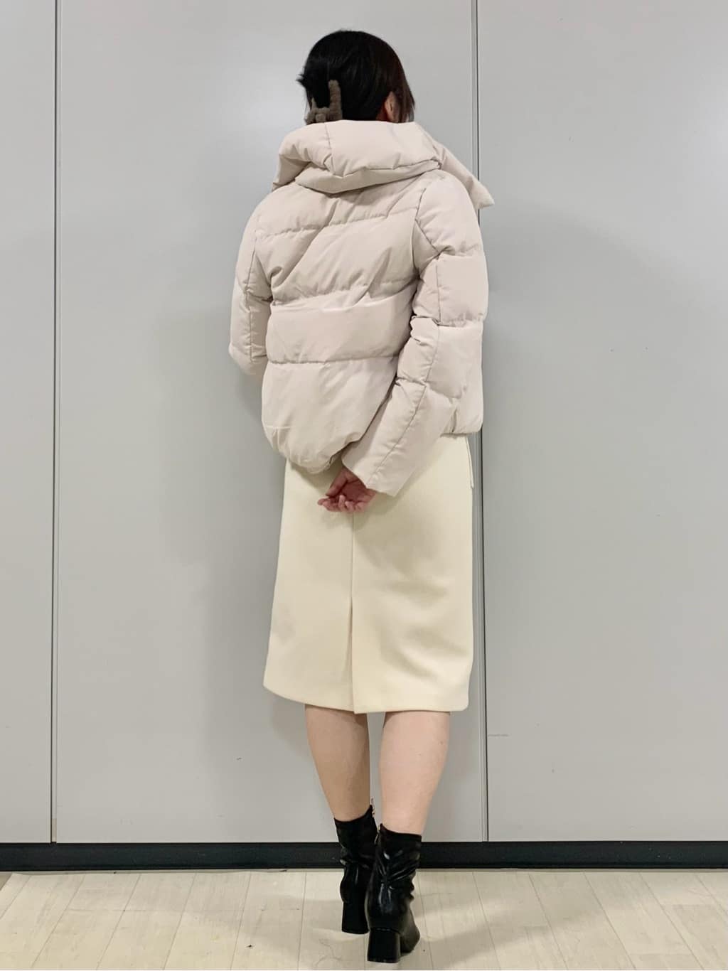 kasumiさんの「index｜KAWADAダウンショートコート【撥水／洗濯機OK／静電気防止裏地】《XS～LL》」を使ったコーディネート