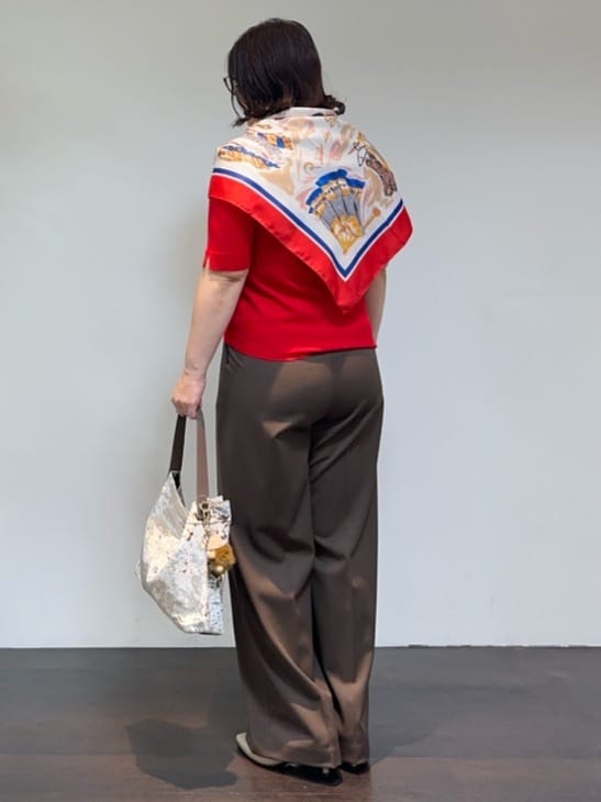 Asamiさんの「UNTITLED｜【アンサンブル可/薄手】ベーシッククルーネックカーディガン」を使ったコーディネート