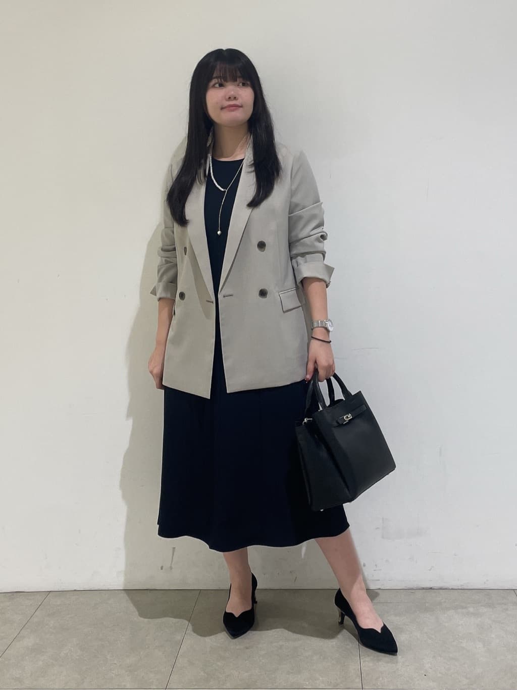 emikaさんの「INDIVI｜【UVケア】ライトダブルジャケット」を使ったコーディネート