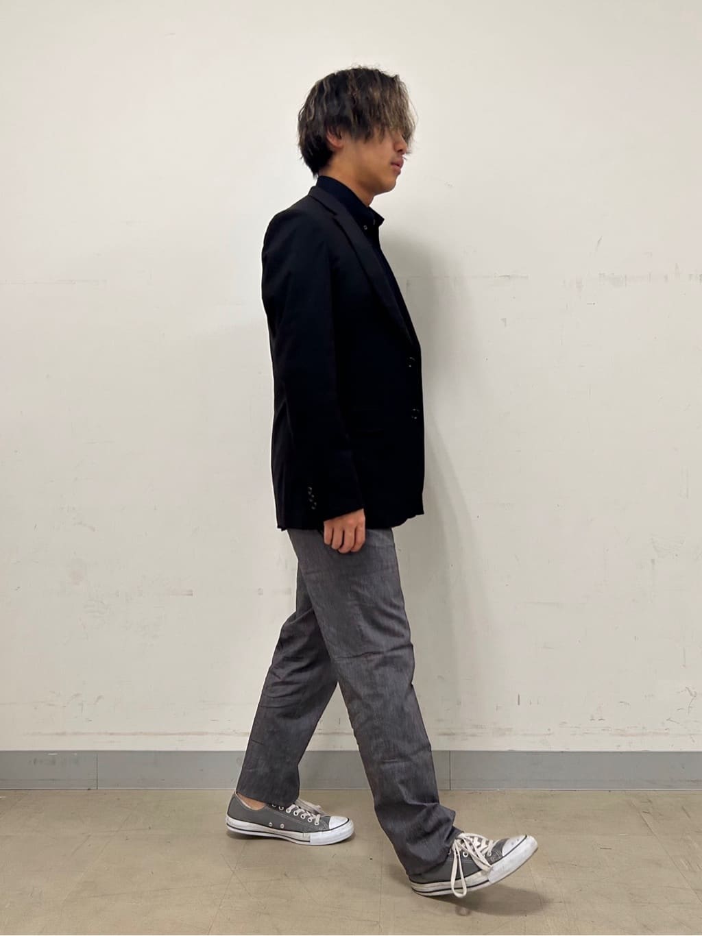 Hiroさんの「TAKEO KIKUCHI｜【抗菌防臭/シーズンレス】シアサッカー ジャージシャツ」を使ったコーディネート
