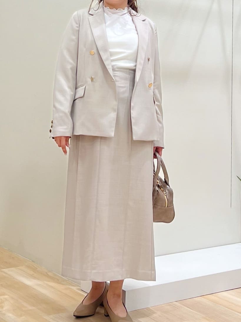 みことさんの「grove｜【カセット服】ダブルブレストテーラードジャケット」を使ったコーディネート