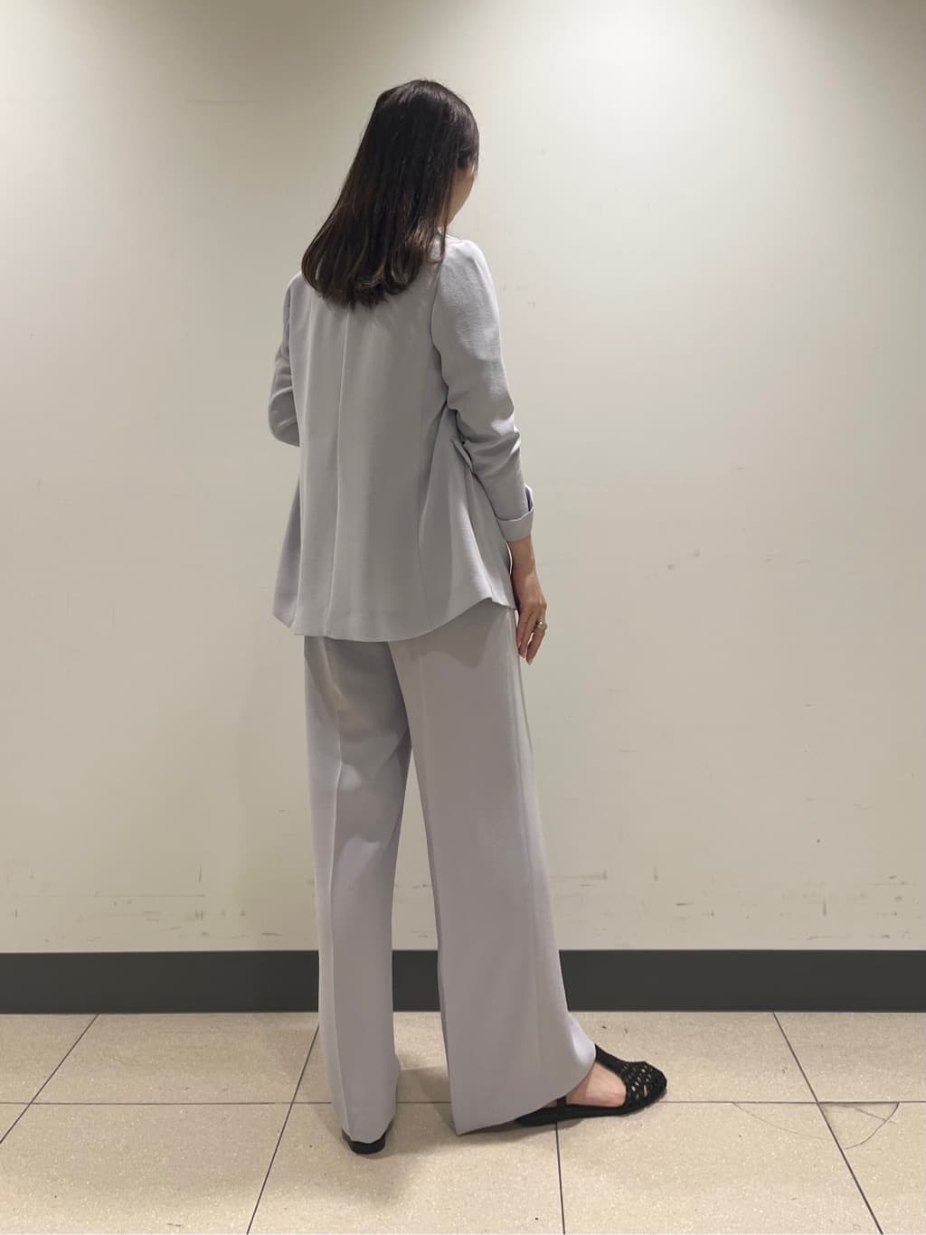 shokoさんの「INDIVI｜【着る日傘／遮熱／UVケア】ダブルジャケット」を使ったコーディネート