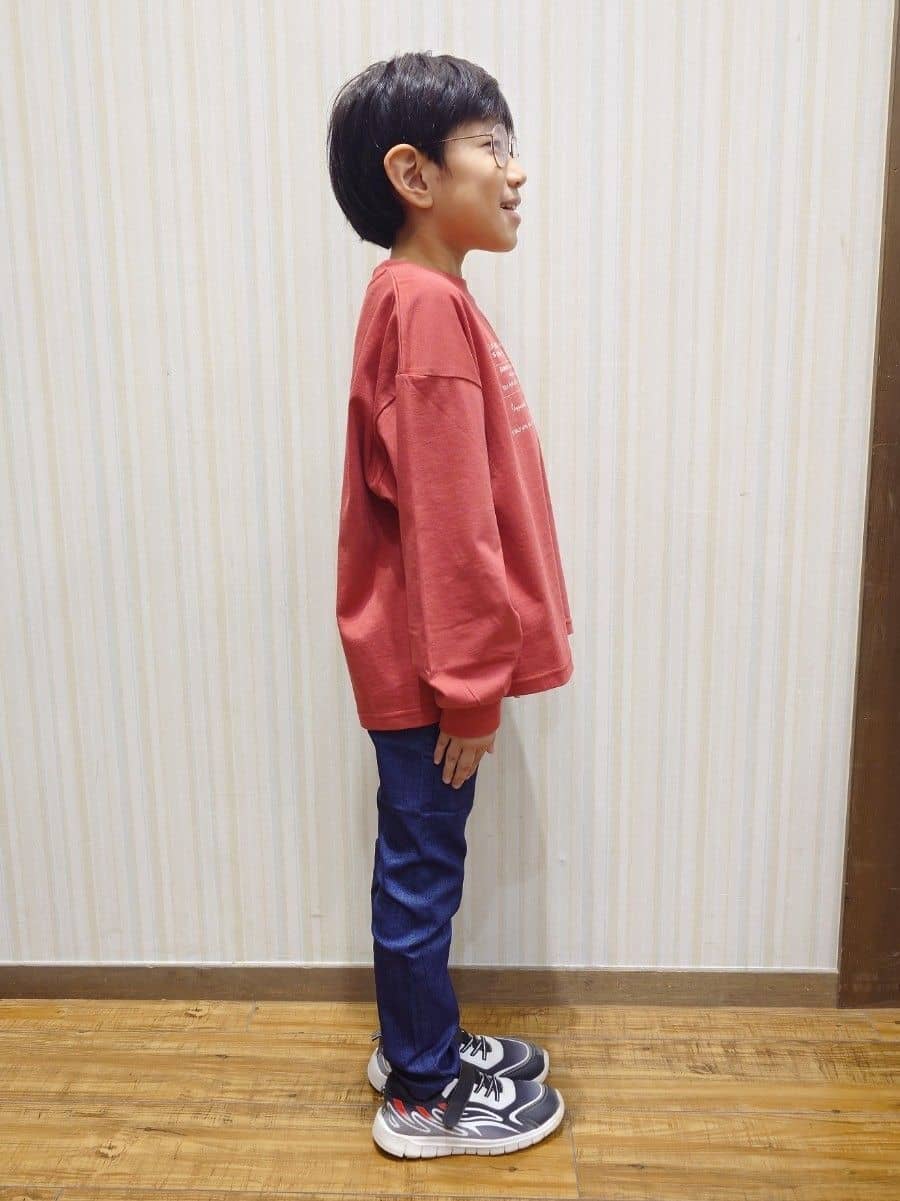 Yuiさんの「SHOO･LA･RUE｜【100-150cm/レディースリンク】プリントアソートロンT」を使ったコーディネート