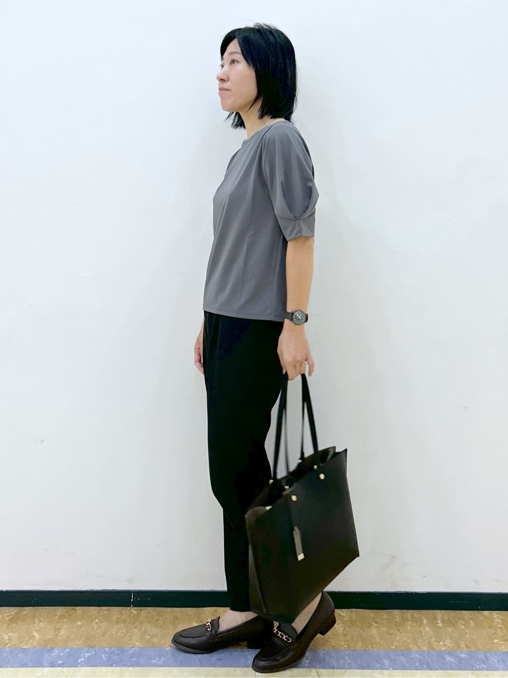 su.さんの「index｜パフスリーブトップス【洗濯機洗い可】」を使ったコーディネート