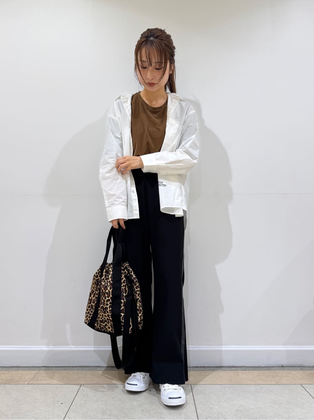 haruさんの「Dessin｜【洗える】シアーベロアトップス」を使ったコーディネート
