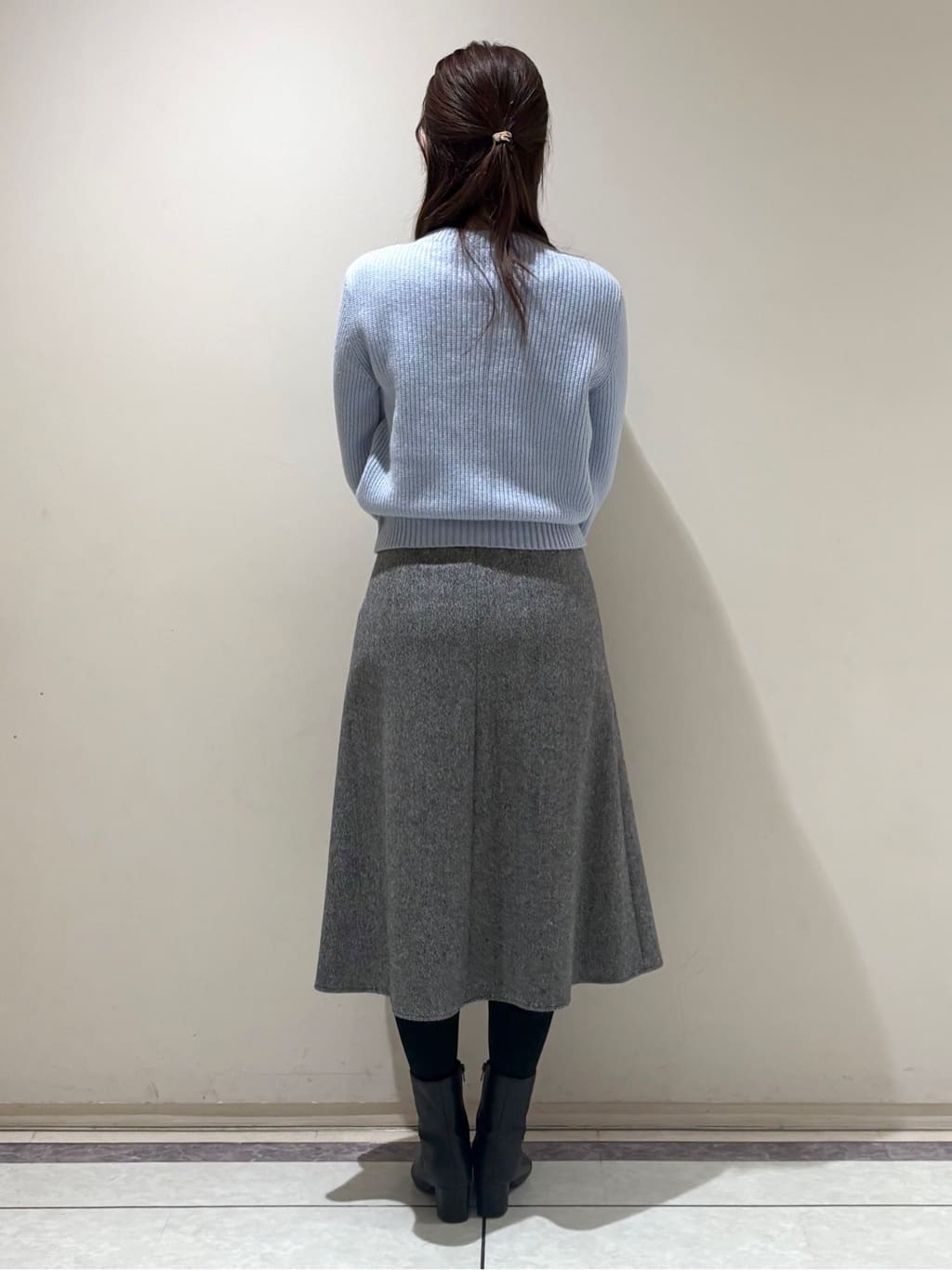 sakiさんの「COUP DE CHANCE｜【手洗い可／日本製】ケーブルニット」を使ったコーディネート