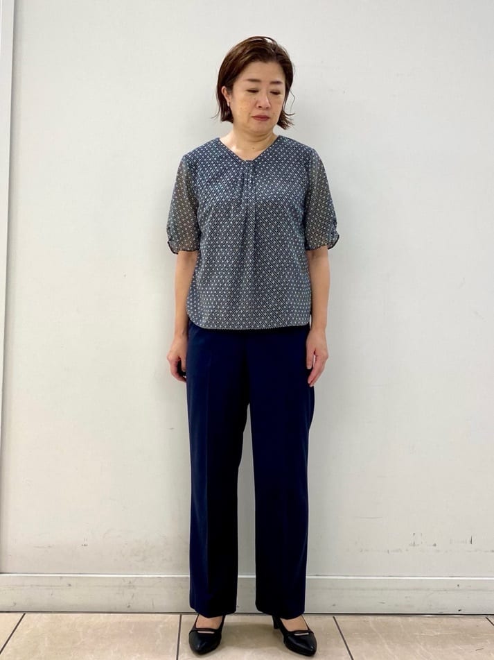 ksmさんの「Reflect｜【洗える／セットアップ可】ノーカラージャケット」を使ったコーディネート