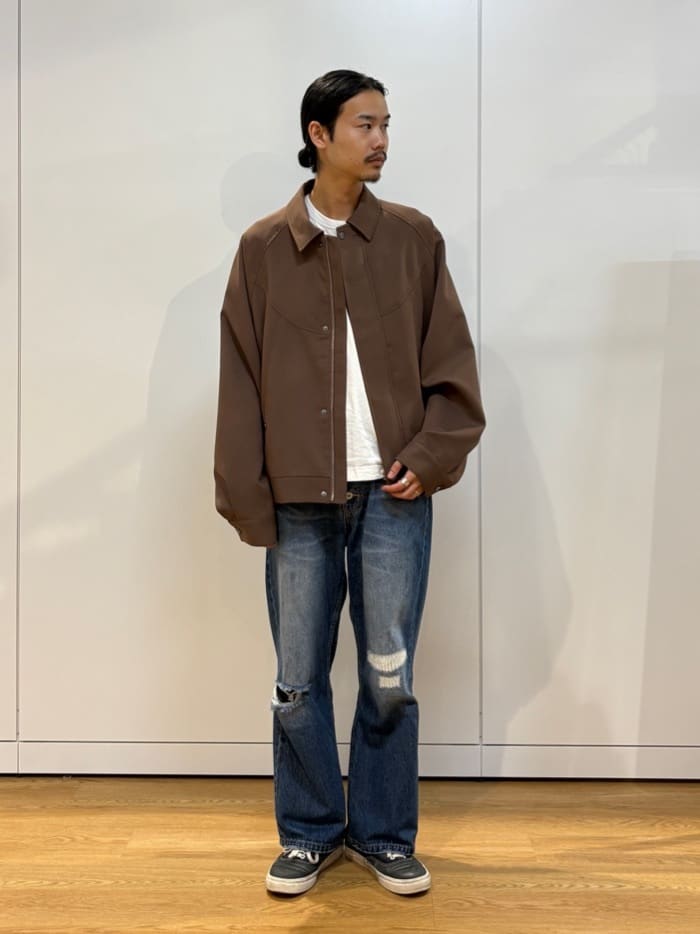 北浦歩大さんの「tk.TAKEO KIKUCHI｜◆K&rsquo;PJT by AYUTA 『VINTAGEデニムパンツ』」を使ったコーディネート