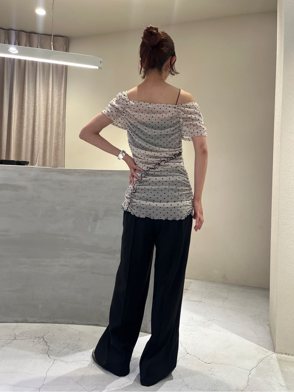 Rielさんの「CODE A｜bandeau bra short top」を使ったコーディネート