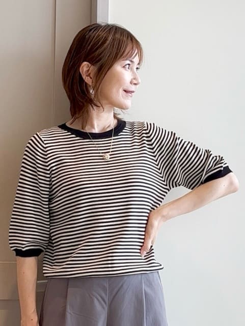 yamakoさんの「grove｜サマーハイパーストレッチワイドパンツ」を使ったコーディネート