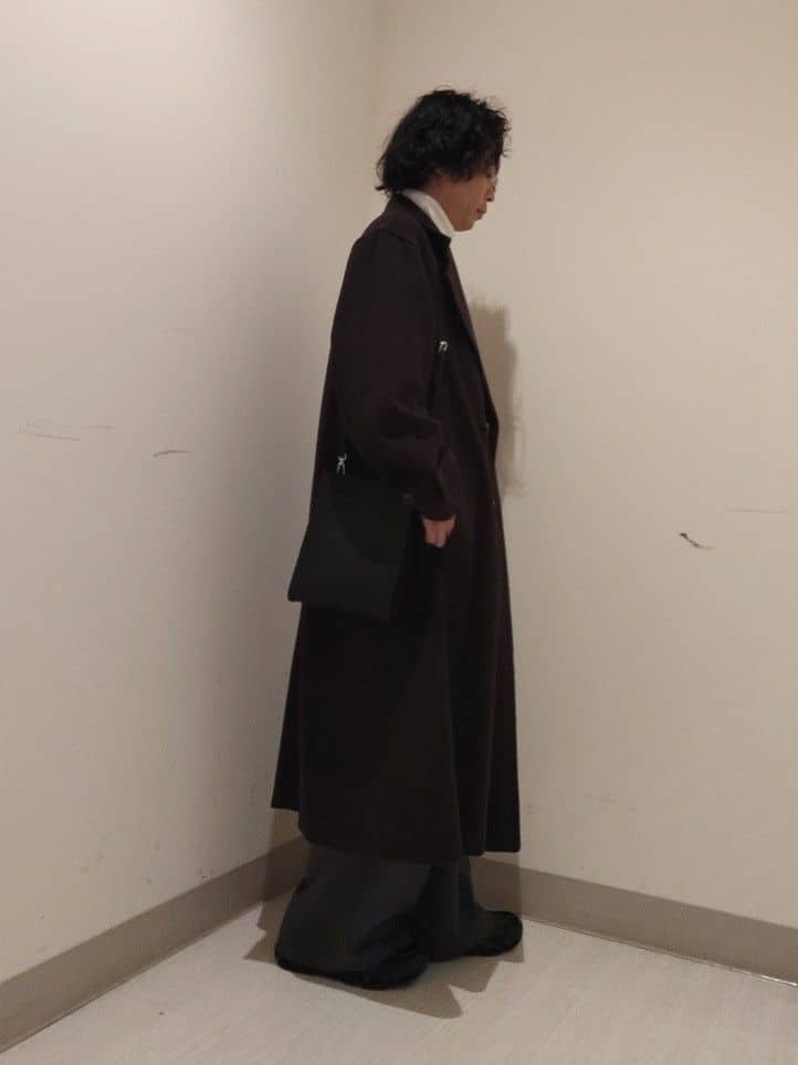 NAKANOさんの「tk.TAKEO KIKUCHI｜ダブルオーバーチェスターコート」を使ったコーディネート
