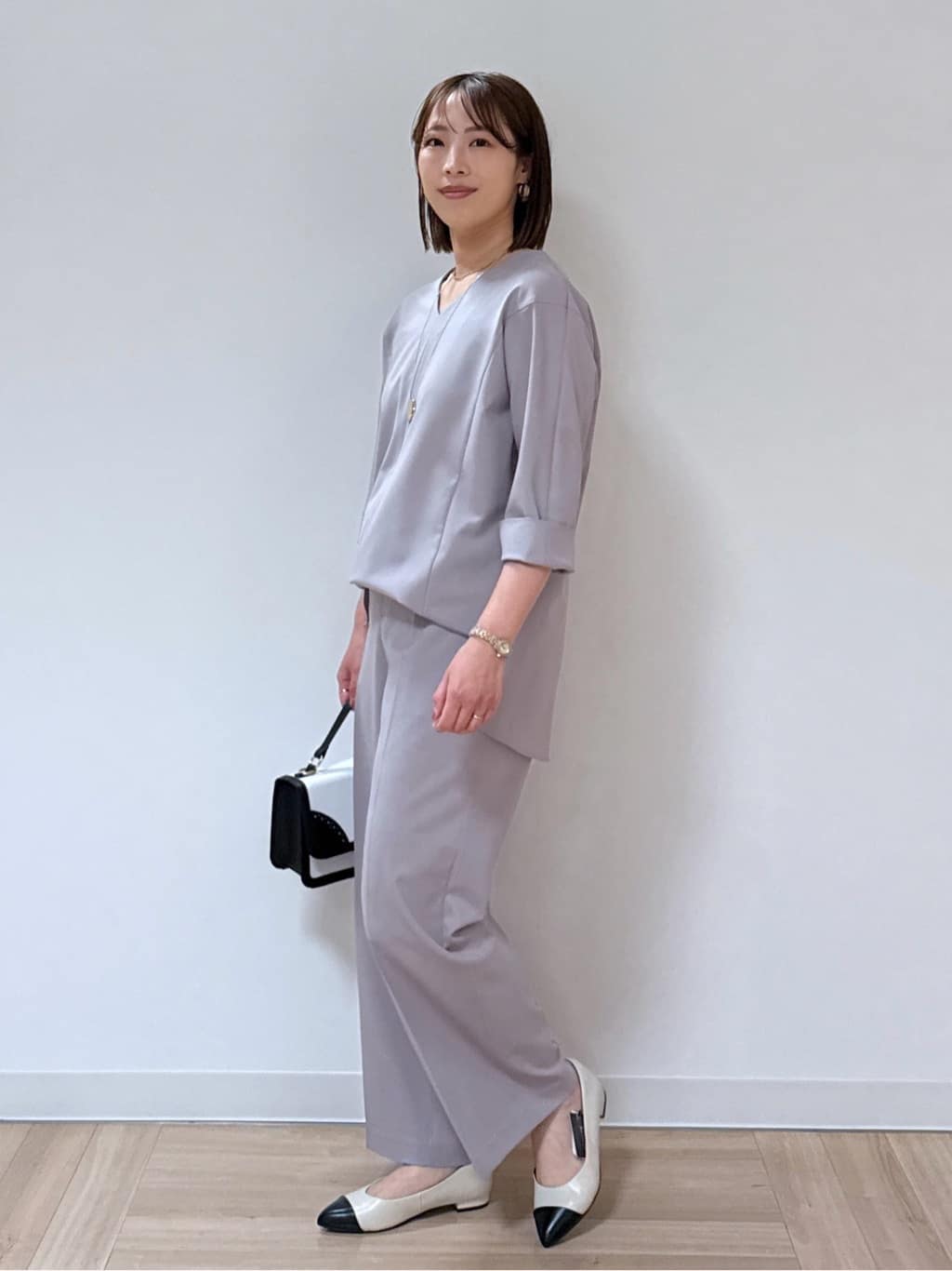 amiさんの「Reflect｜◆【洗える】ジャージカーディガン」を使ったコーディネート