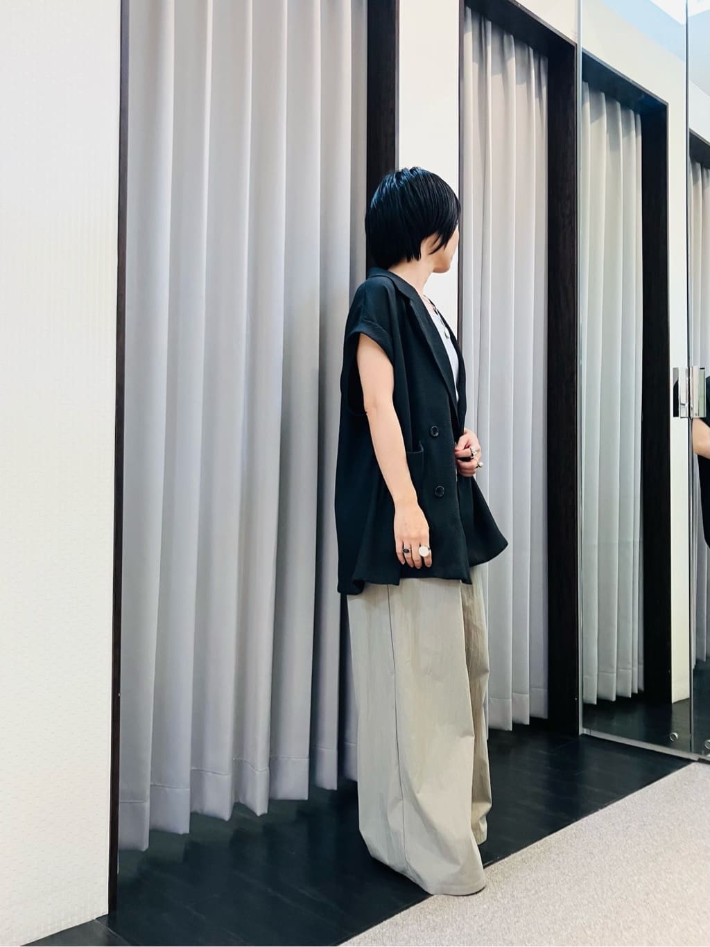 AYAさんの「INDIVI｜◆ワントップチョーカー」を使ったコーディネート