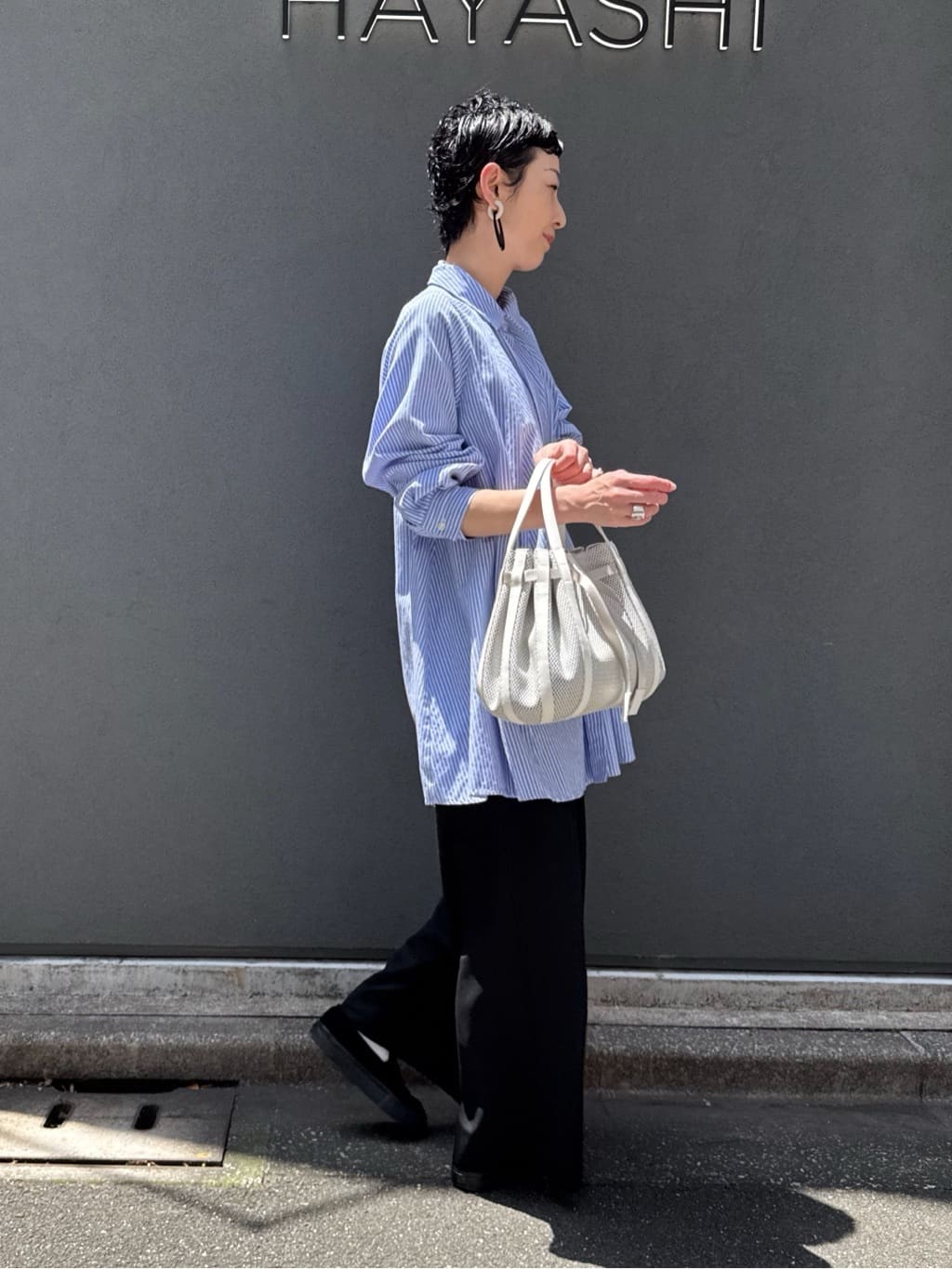 Kさんの「HIROKO HAYASHI｜PANIER（パニエ） ハンドバッグ」を使ったコーディネート