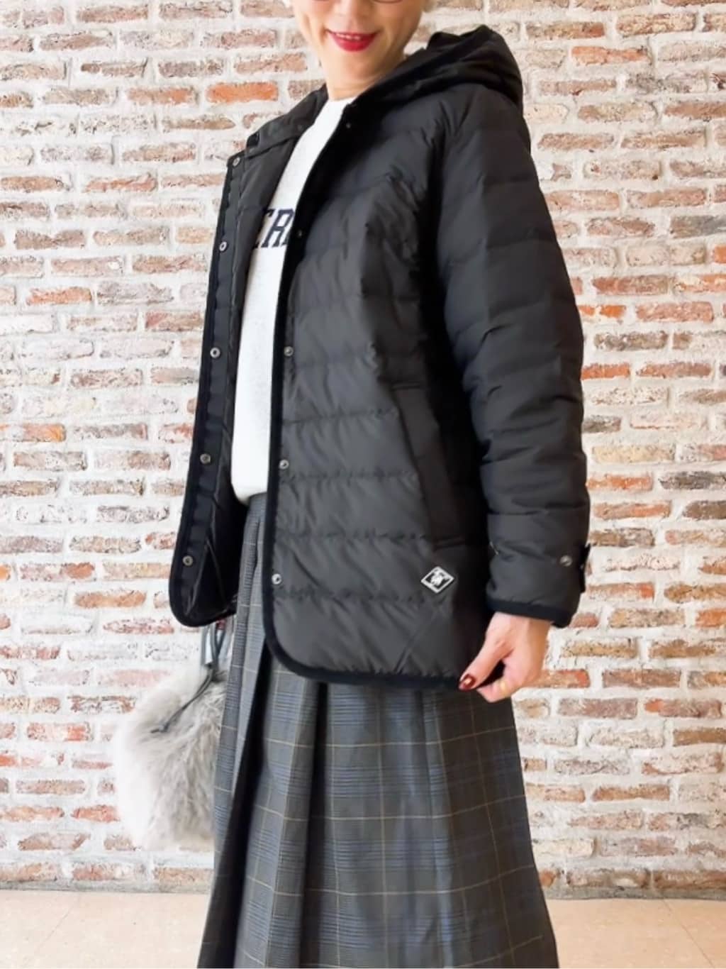 Yasucoさんの「Dessin｜【撥水・2WAY】ミュラーダウンコートミドル丈」を使ったコーディネート
