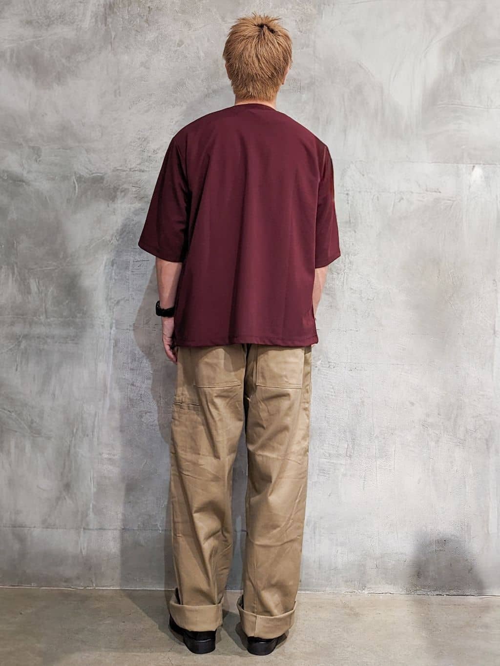 daiさんの「THE SHOP TK｜五分袖カーディガン+半袖Tシャツセットアイテム 洗濯機OK」を使ったコーディネート