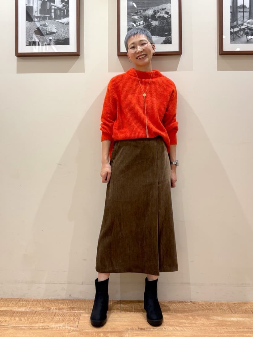 Ayumiさんの「SHOO･LA･RUE｜【撥水/洗える】ショートフーディーダウン」を使ったコーディネート