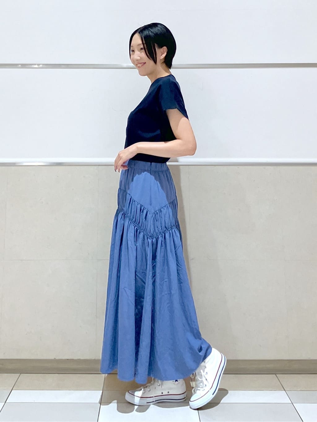eriko さんの「Dessin｜【CONVERSE/コンバース】ハイカット」を使ったコーディネート