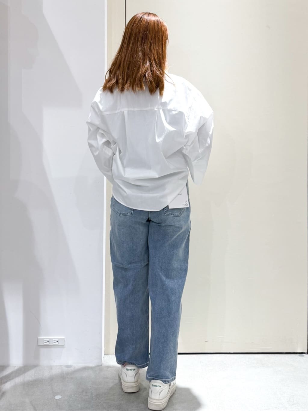 sayaさんの「OPAQUE.CLIP｜フォルムデザインシャツ【洗濯機OK】」を使ったコーディネート