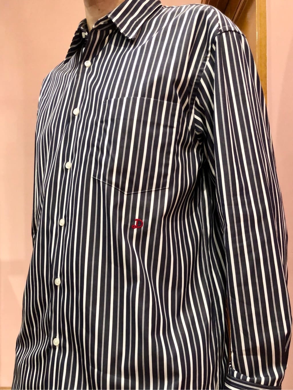 OKJさんの「DRESSTERIOR｜THOMAS MASON ストライプシャツ」を使ったコーディネート