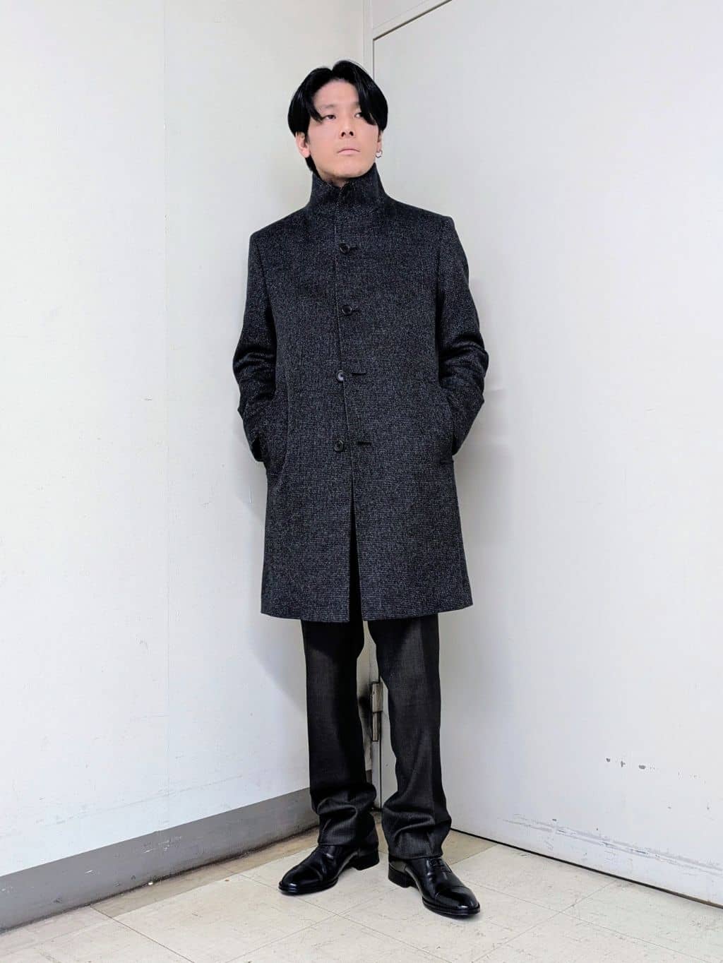 ryoさんの「TAKEO KIKUCHI｜【Made in JAPAN】ブロード レギュラーカラー ドレスシャツ」を使ったコーディネート