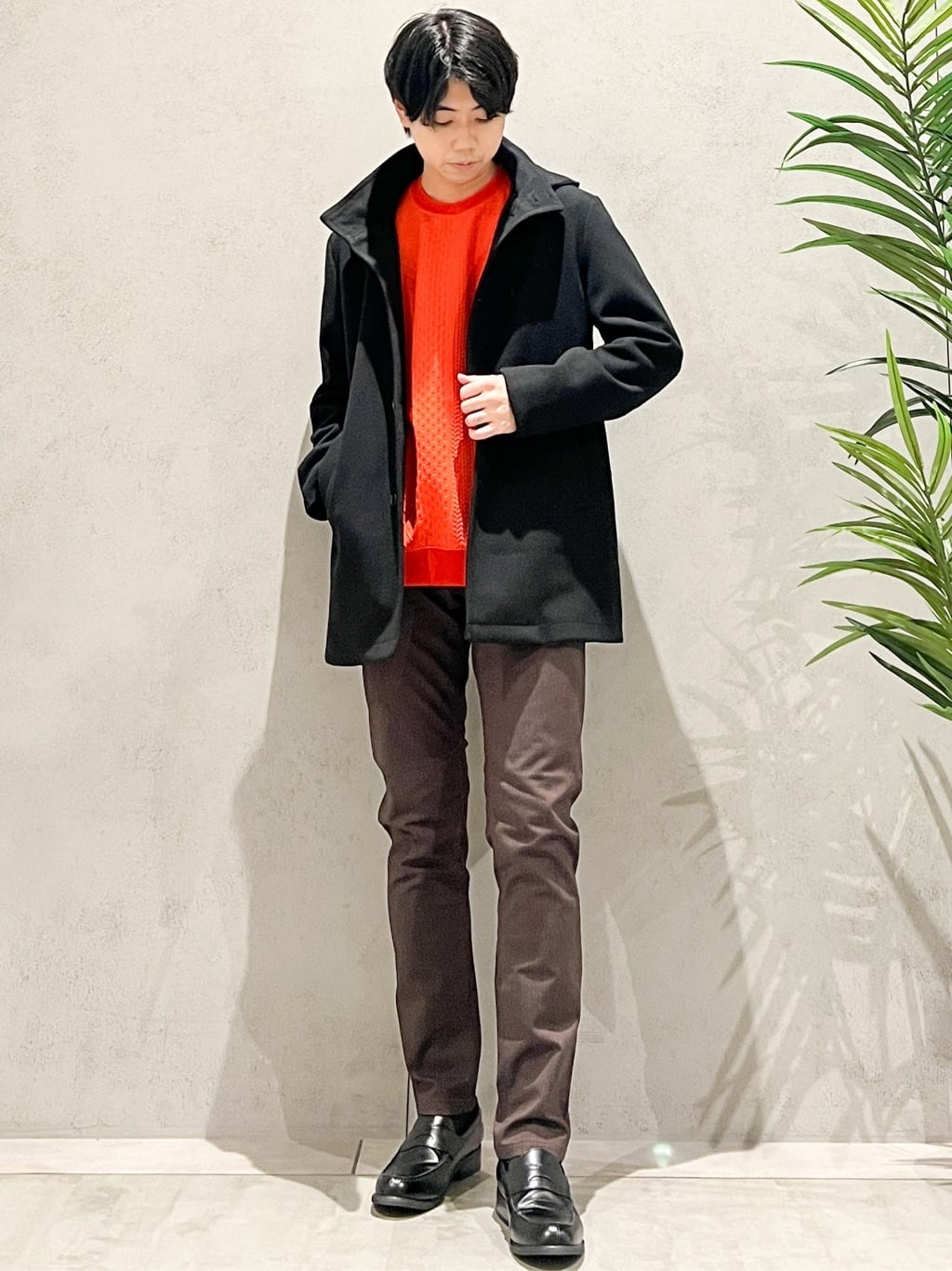 SHI-MAさんの「THE SHOP TK｜【無地に飽きた方へ】ふくれジャカードスウェット　洗濯機OK/6色展開/ユニセックスでおすすめ！」を使ったコーディネート