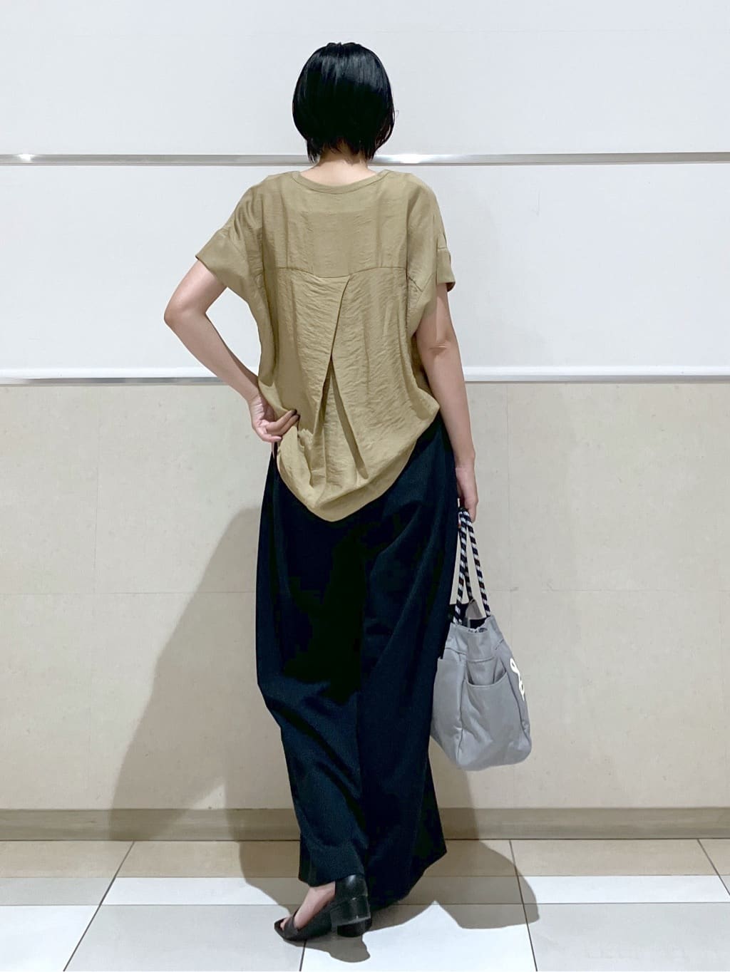 eriko さんの「Dessin｜【軽量・多ポケット】カラーコードトートバッグ」を使ったコーディネート