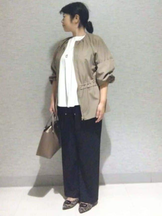 sakoさんの「Reflect｜【前後で着られる2WAY◎】プルオーバージャージ」を使ったコーディネート