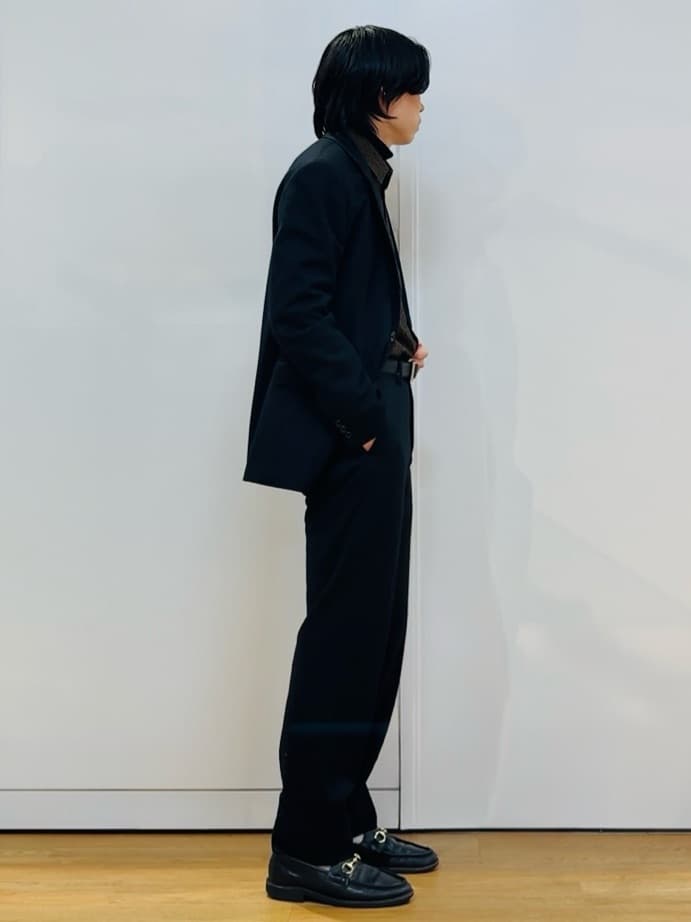 Tightさんの「TAKEO KIKUCHI｜【Sサイズ～】尾州織 ピンヘッドムリネ ジャケット」を使ったコーディネート
