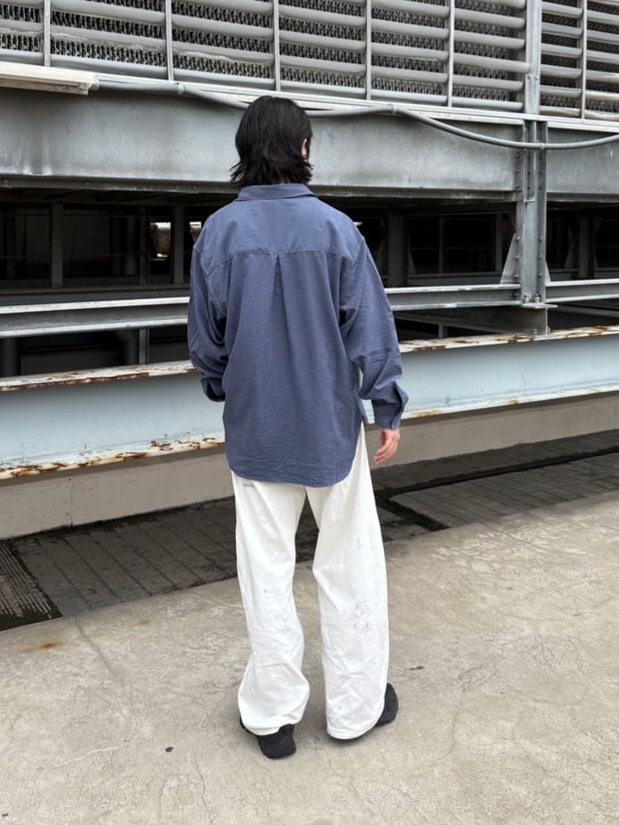 yumaさんの「tk.TAKEO KIKUCHI｜バレルシルエットパンツ（デニム＆カラーパンツ）」を使ったコーディネート
