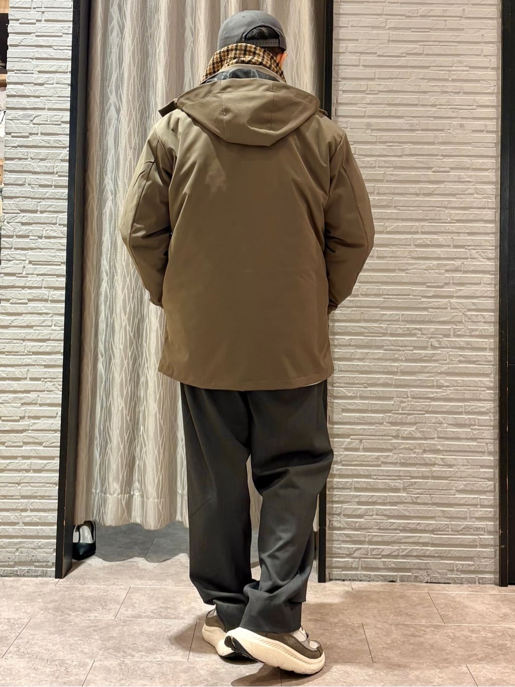 Pーyamaさんの「THE SHOP TK｜【3WAY】中綿ライナー付き カルゼコート　洗濯機OK/ON・OFF対応」を使ったコーディネート