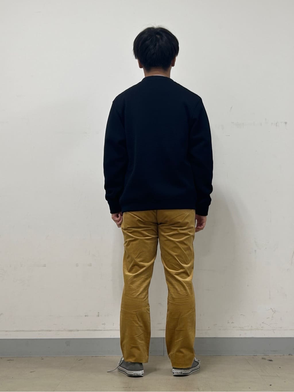 Hiroさんの「TAKEO KIKUCHI｜【Sサイズ～】アンチピリング テーラードネック ニット」を使ったコーディネート