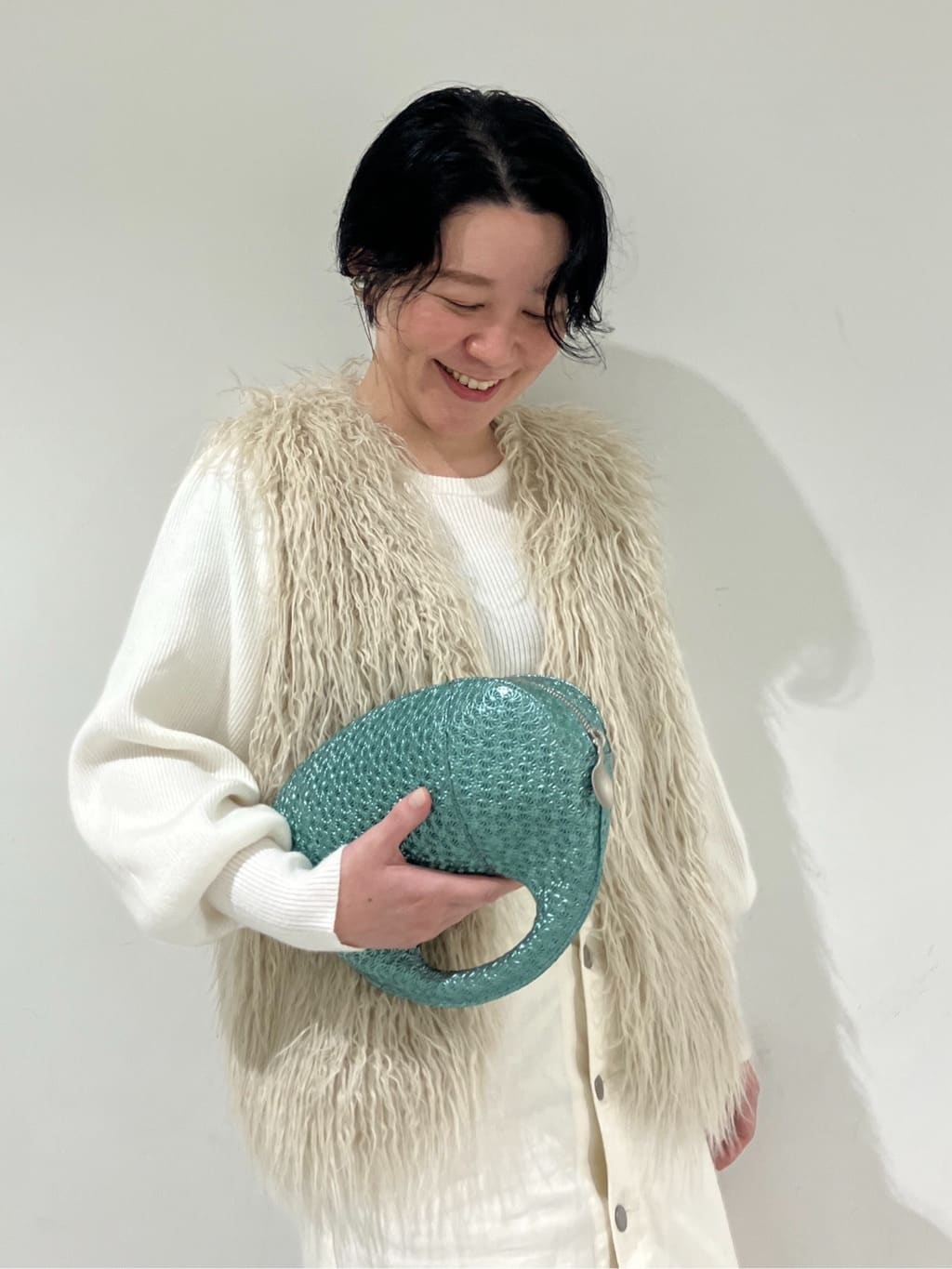 Cさんの「HIROKO HAYASHI｜GIRASOLE PIPERITA（ジラソーレ ピペリータ）クロワッサンバッグ」を使ったコーディネート