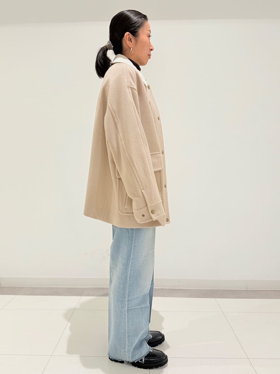 MIYAKAWAさんの「DRESSTERIOR｜ウールハンティングブルゾン」を使ったコーディネート