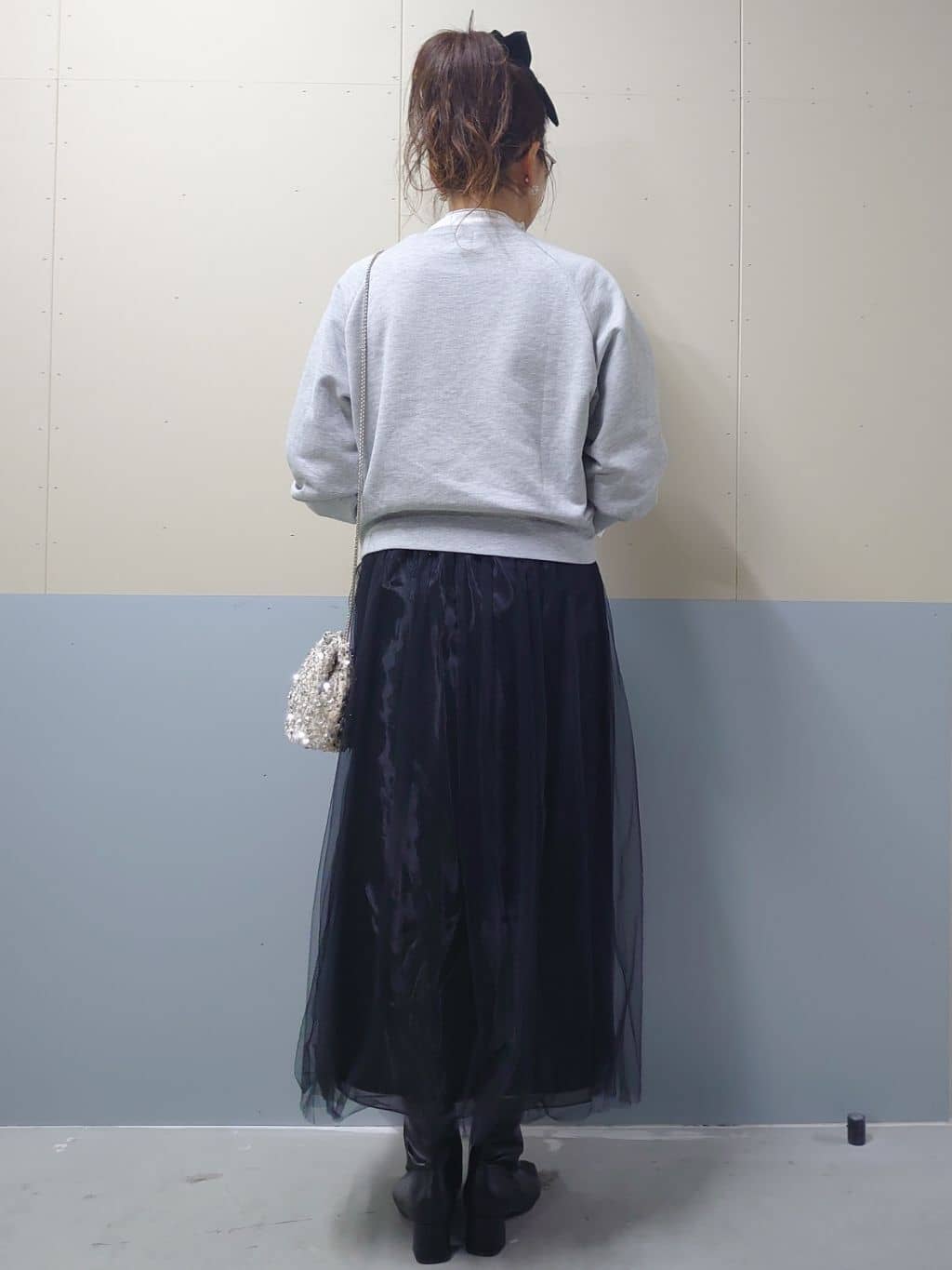 minamiさんの「OPAQUE.CLIP｜《Mickey Mouse》プリントアソートスウェット【洗濯機OK】」を使ったコーディネート