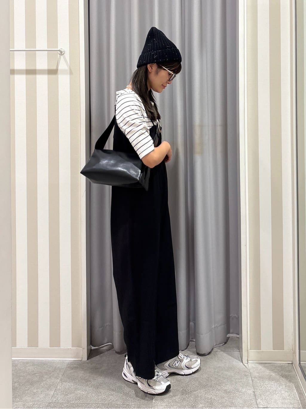Rikaさんの「SHOO･LA･RUE｜【S-LL】女性らしさ漂うハートネック テレコ5分袖トップス」を使ったコーディネート