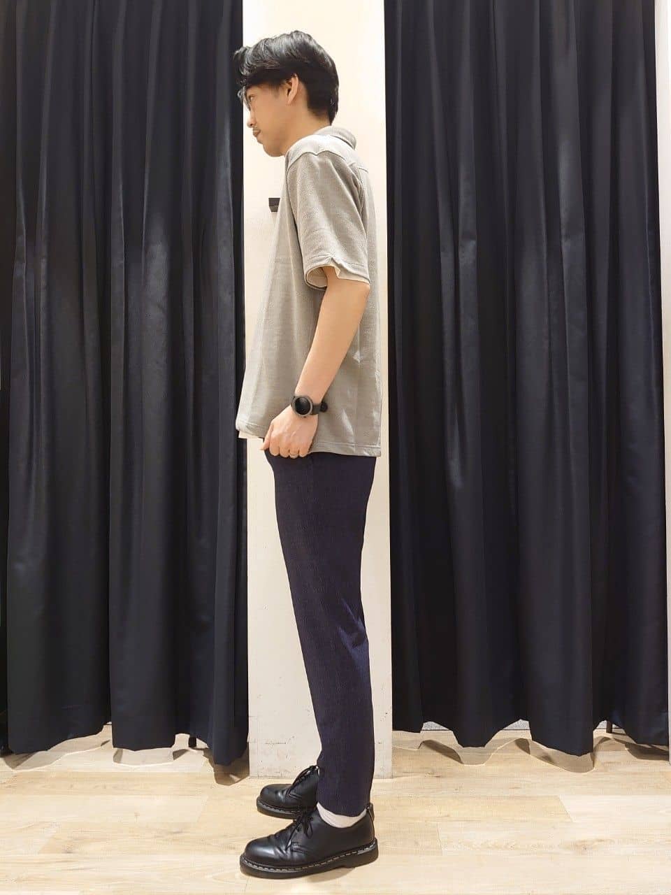 Fさんの「THE SHOP TK｜◆シャンブレーカノコスキッパーポロシャツ」を使ったコーディネート