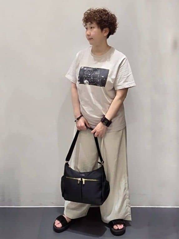 ゆきをさんの「OPAQUE.CLIP｜◆フォトプリントTシャツ【洗濯機洗い可】」を使ったコーディネート