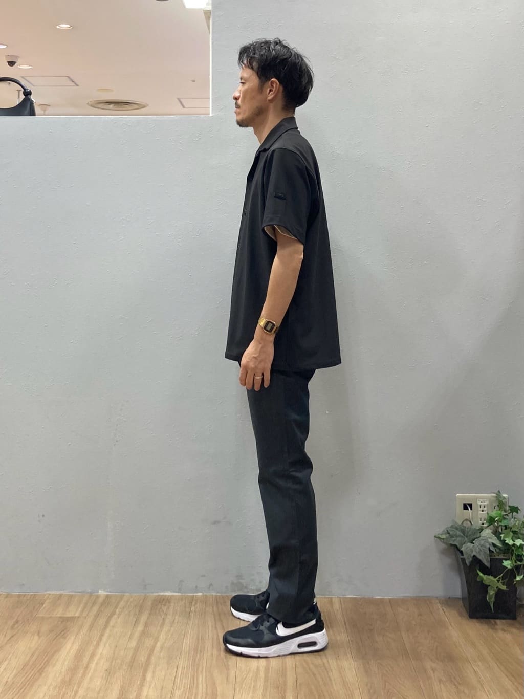 シュンさんの「TAKEO KIKUCHI｜【COOL CITY WEAR】エアートール オープンカラーシャツ /接触冷感・通気性」を使ったコーディネート