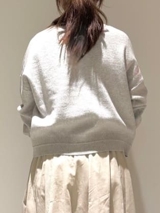 Liriさんの「Dessin｜【選べる首元デザイン/洗える】クルーネックロングTシャツ」を使ったコーディネート