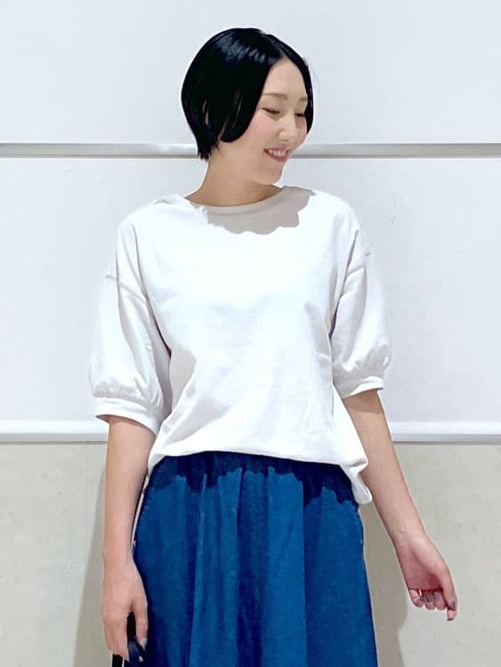 eriko さんの「Dessin｜【洗える】シアーオンブレーチェックシャツ」を使ったコーディネート