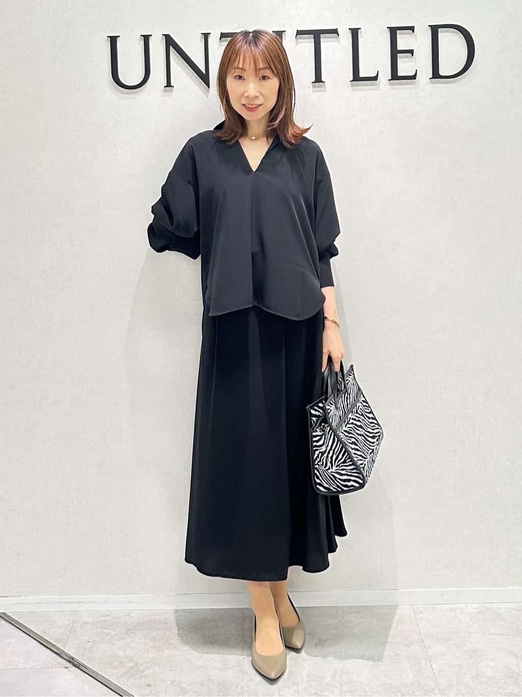 Miwaさんの「UNTITLED｜【日本製・本革】Comfit Dresser Pumps（コンフィットドレッサーパンプス）」を使ったコーディネート