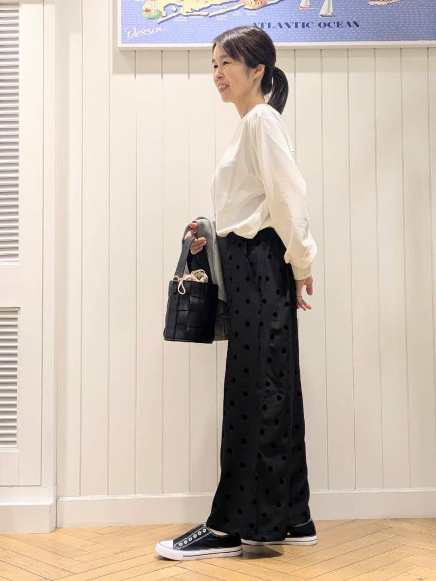 keikoさんの「Dessin｜【2WAY】メッシュバケツBAG」を使ったコーディネート