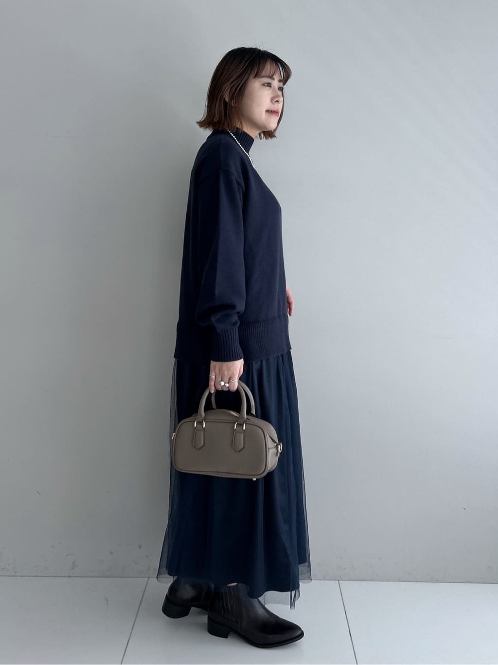 Hirokaさんの「Dessin｜【撥水・2WAY】ミュラーダウンコートミドル丈」を使ったコーディネート