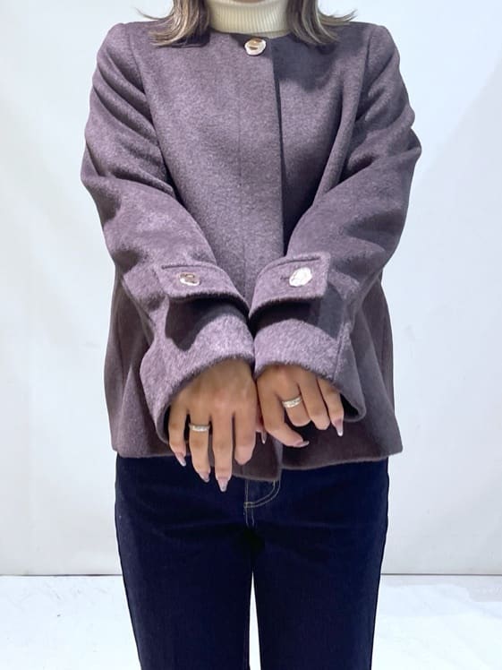 manaさんの「OPAQUE.CLIP｜《丈が選べる》ストレートデニムパンツ【洗濯機洗い可】」を使ったコーディネート