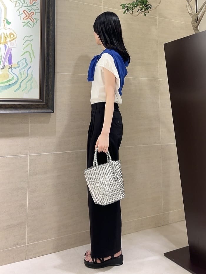 sechiさんの「UNTITLED｜【ステンレス】レイヤードチェーンネックレス」を使ったコーディネート