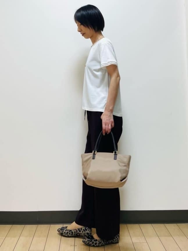 Riiさんの「Reflect｜【インナーにおすすめ◎】シアーネックデザインプルオーバー」を使ったコーディネート