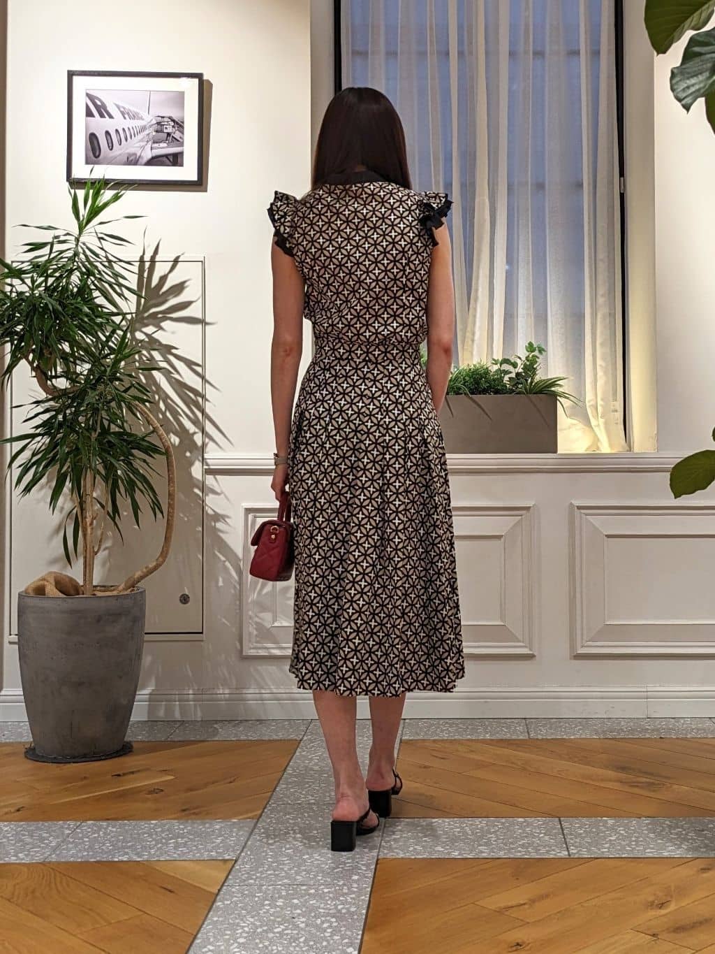 CHISAさんの「DRESSTERIOR｜キルテッドショルダーバッグ」を使ったコーディネート