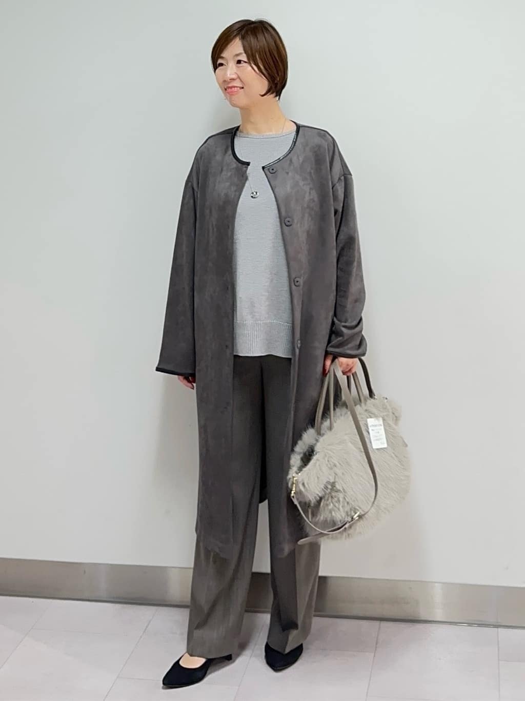 みなこさんの「UNTITLED｜【キルトライナー付／アウトドア】3WAYマウンテンパーカー」を使ったコーディネート
